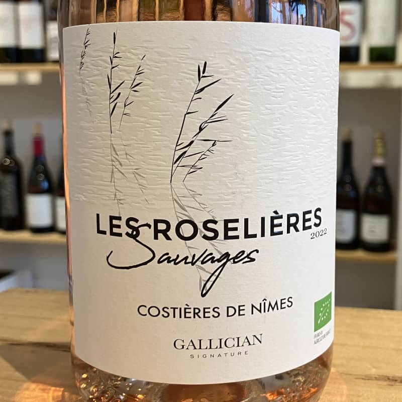 Roselières Sauvages Rosé Wein von Cave Pilote de Gallician